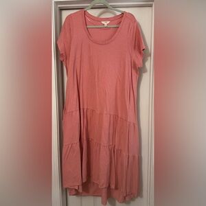 Terra & Sky Pink Maxi Dress